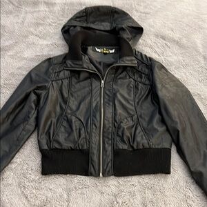 Black Bomber Jacket